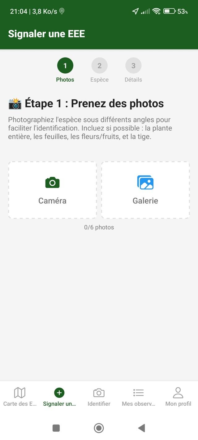 Capture 2 de l'application