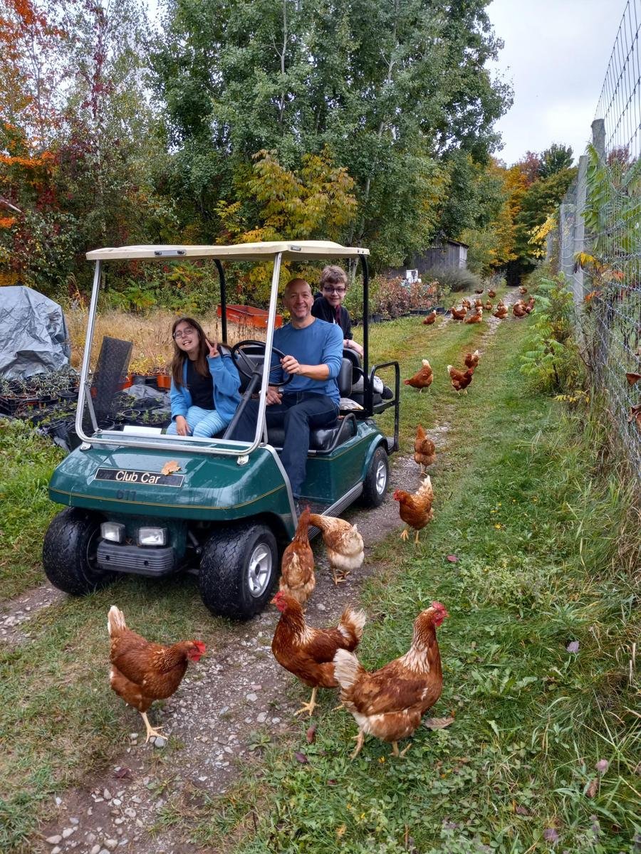 Une classe de la Polyvalente Robert-Ouimet en visite aux Argousiers